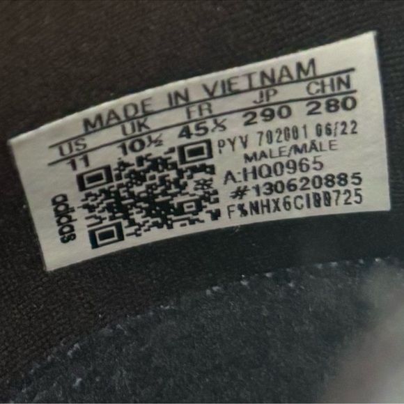 Adidas UltraBoost 22 Athletic Linear Energy Running Black Dopamine Mens Size 11 - Picture 12 of 14